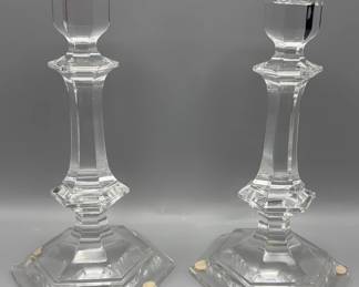 Baccarat Crystal Candlesticks