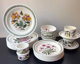 Portmerion The Botanic Garden dinnerware 24pcs