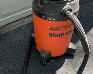 ShopVac portable Wet Dry Vacuum 12 Gallon