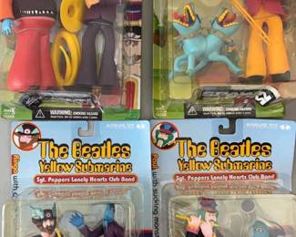 McFarlane Toys The Beatles, Yellow Submarine Figures