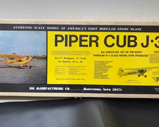 Piper Cub J3 Sig Airplane Kit