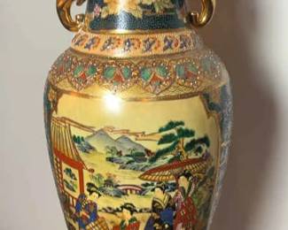 Vintage Satsuma Porcelain vase