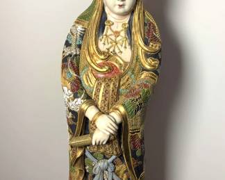 006 Vintage Japanese Satsuma Buddha