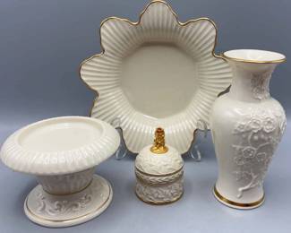 Four Lenox Porcelain Pieces