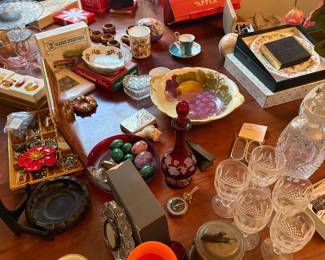 Miscellaneous odds and ends keepsakes curiosities in storage for many years now available for purchase