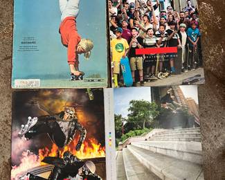 Also skateboard magazines.