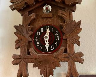 German Wooden Cuckoo Clock
