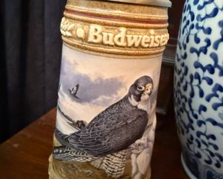 1994 Budweiser "Peregrine Falcon" Beer Stein