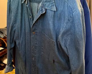 Dickies Denim Button Up Jacket – Size XL