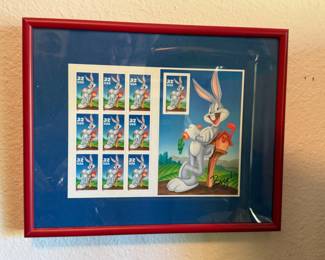1997 32 Cent Bugs Bunny Sheet of 10 Stamps