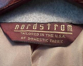 Nordstrom 100% Cashmere Gray Blazer