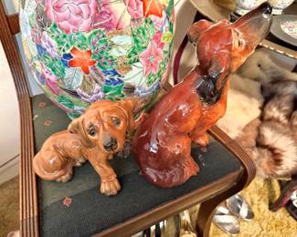 Goebel Dachshund Dog Figurines