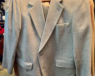 Nordstrom 100% Cashmere Gray Blazer