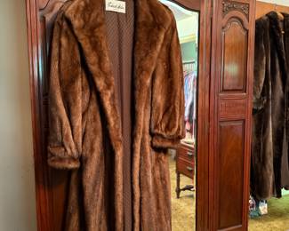 Frederick & Nelson Mink Full Length Fur Coat