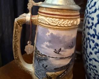 1994 Budweiser "Peregrine Falcon" Beer Stein