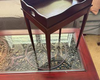The Japanese coffee table
Hand carved