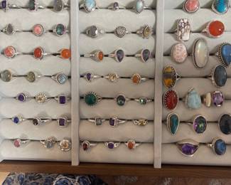 Sterling rings