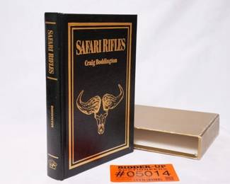  Safari Rifles Craig Boddington signed first edition