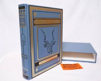 Hunting in Zambia Tony Sanchez-Arino sig 1st ed
