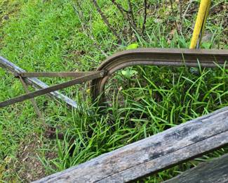 Antique plow