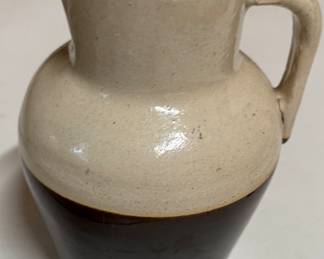 Brown & cream pitcher