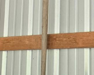 Snow shovel… great for your horse or goat stall