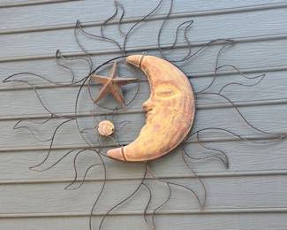 Large moon decor