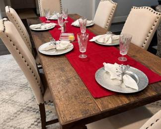 Dining chairs & dining table