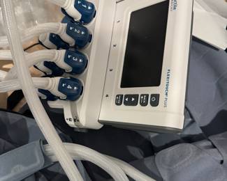 Lymphatic drainage machine
