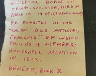 Information found in box