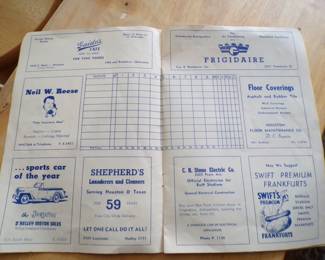 Inside 1950's Houston Buffs Program