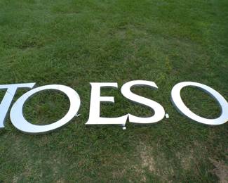 Large Metal Letters