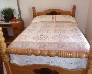 1950's Matching Full Bed Frame