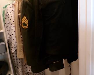 Vintage Military Uniforms