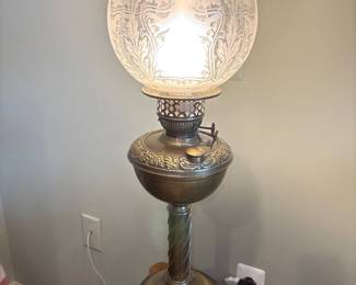 Falk, Stadelmann & C "Veritas" Oil Lamp 