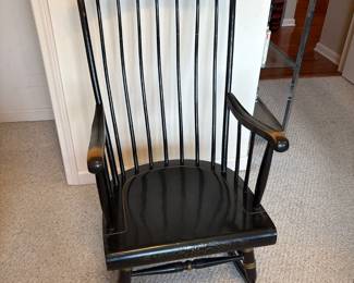 Nichols & Stone Hitchcock style rocking chair 