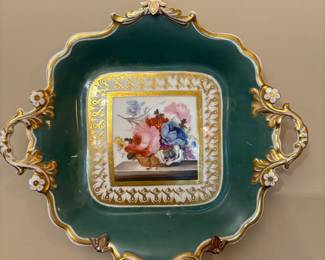 ornate porcelain dish 