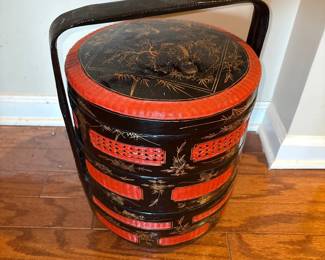 Chinese wedding basket - betrothal basket 