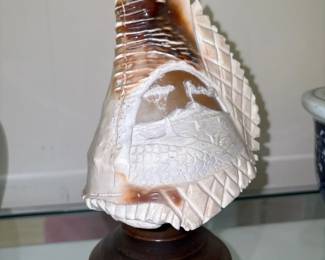 Conch Shell Lamp 