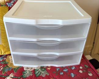 Sterilite 3 drawer unit 