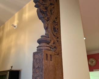 wooden architectural corbel 
