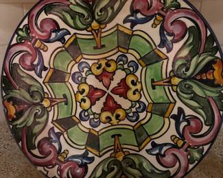 vintage Pascual Zorrilla Spanish Plate 