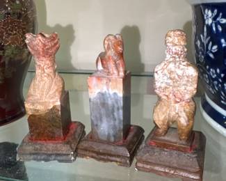 Shoushan Stone Seal Soapstone Sculptures 