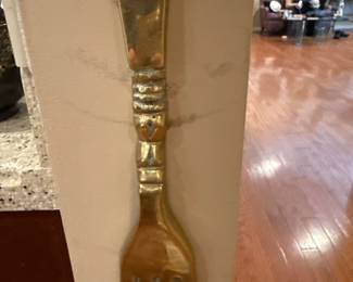 Brass Fork Wall Decor 