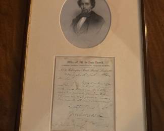 Charles Dickens signed letter 15” x 8.5” 