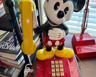 Vintage Mickey Mouse Phone 
