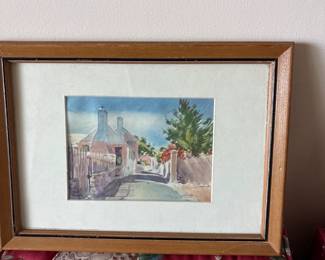Bermuda Watercolors I by Adolph Treidler