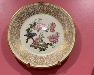 Lenox Boehm Birds Annual Limited edition plate "American Redstart" 1975 