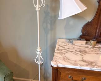 wrought iron bridge lamp 