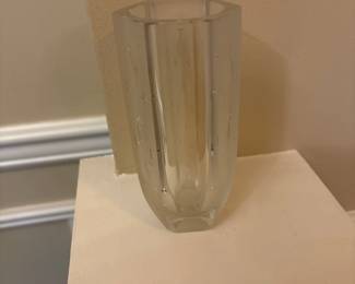 European Crystal Glass Flower Vase 